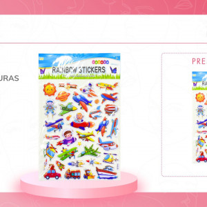 STICKER FIGURAS BMR-4447