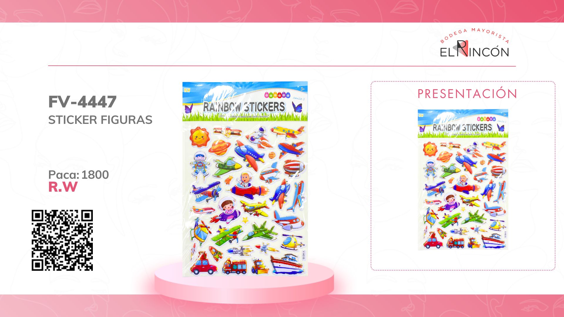 STICKER FIGURAS BMR-4447