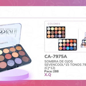 SOMBRA DE OJOS SEVENCOOL*15 TONOS 7975A (CJ*12)