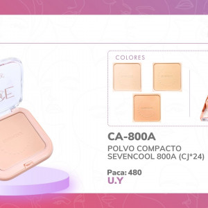 POLVO COMPACTO SEVENCOOL 800A (CJ*24)