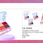 SOMBRA PARA OJOS SEVENCOOL*6 TONOS 816A (CJ*24)