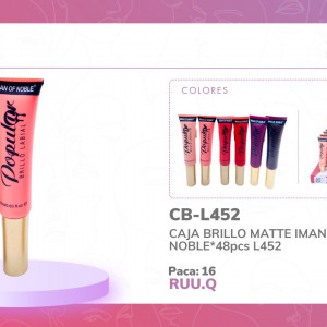 CAJA BRILLO MATTE IMAN OF NOBLE*48pcs L452