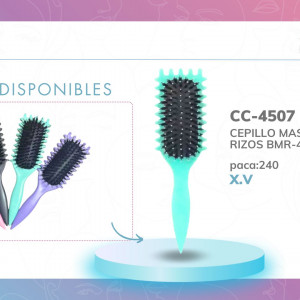 CEPILLO MASAJEADOR RIZOS BMR-4507