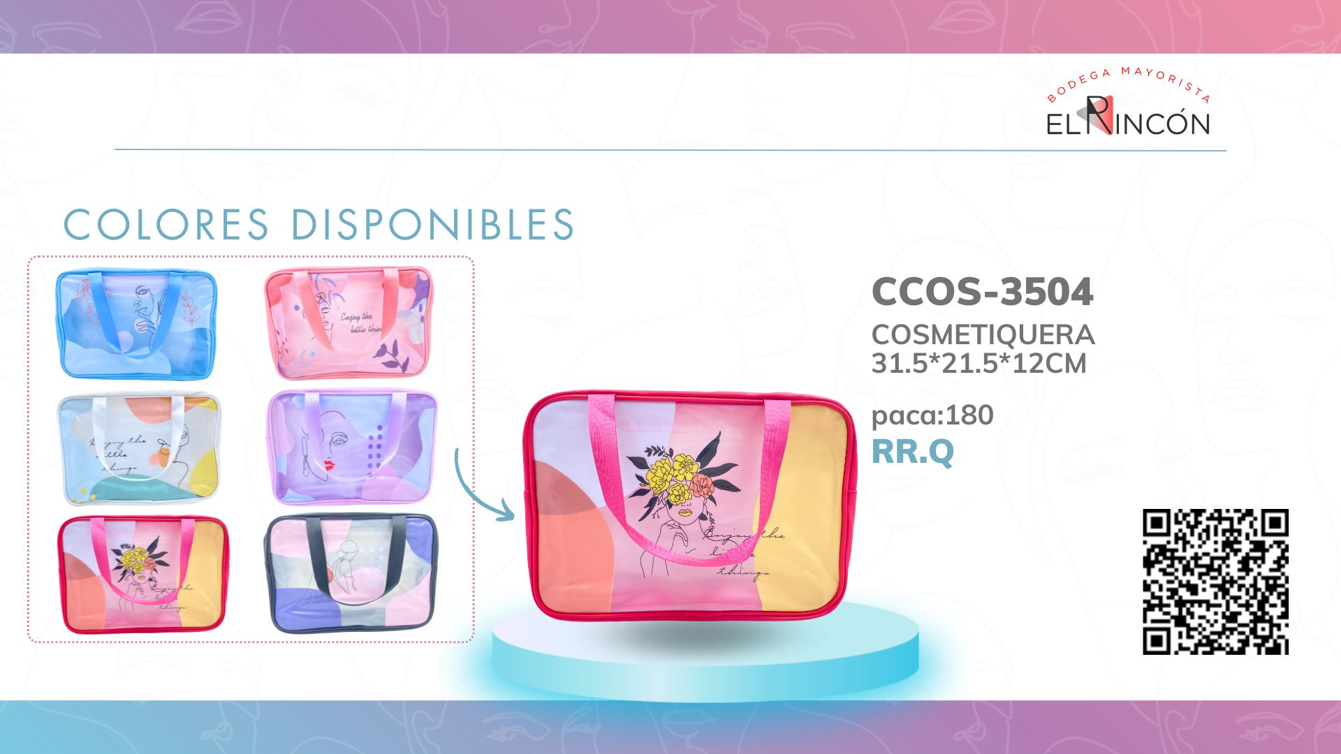 COSMETIQUERA 31.5*21.5*12CM BMR-3504