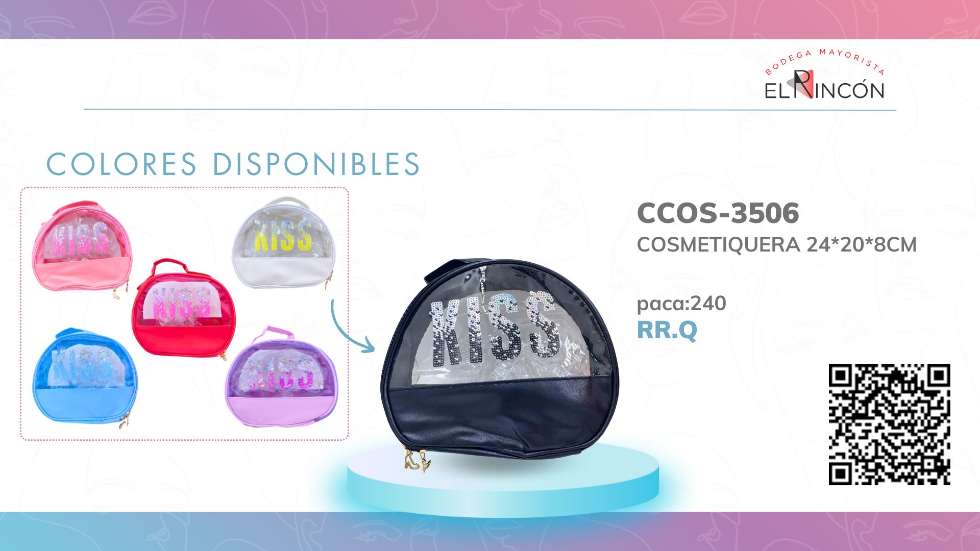 COSMETIQUERA 24*20*8CM BMR-3506