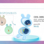 DOC. ESPEJO ESTAMPADO OREJITAS BMR-3892-1