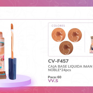 CAJA BASE LIQUIDA IMAN OF NOBLE*24pcs F457