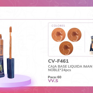 CAJA BASE LIQUIDA IMAN OF NOBLE*24pcs F461