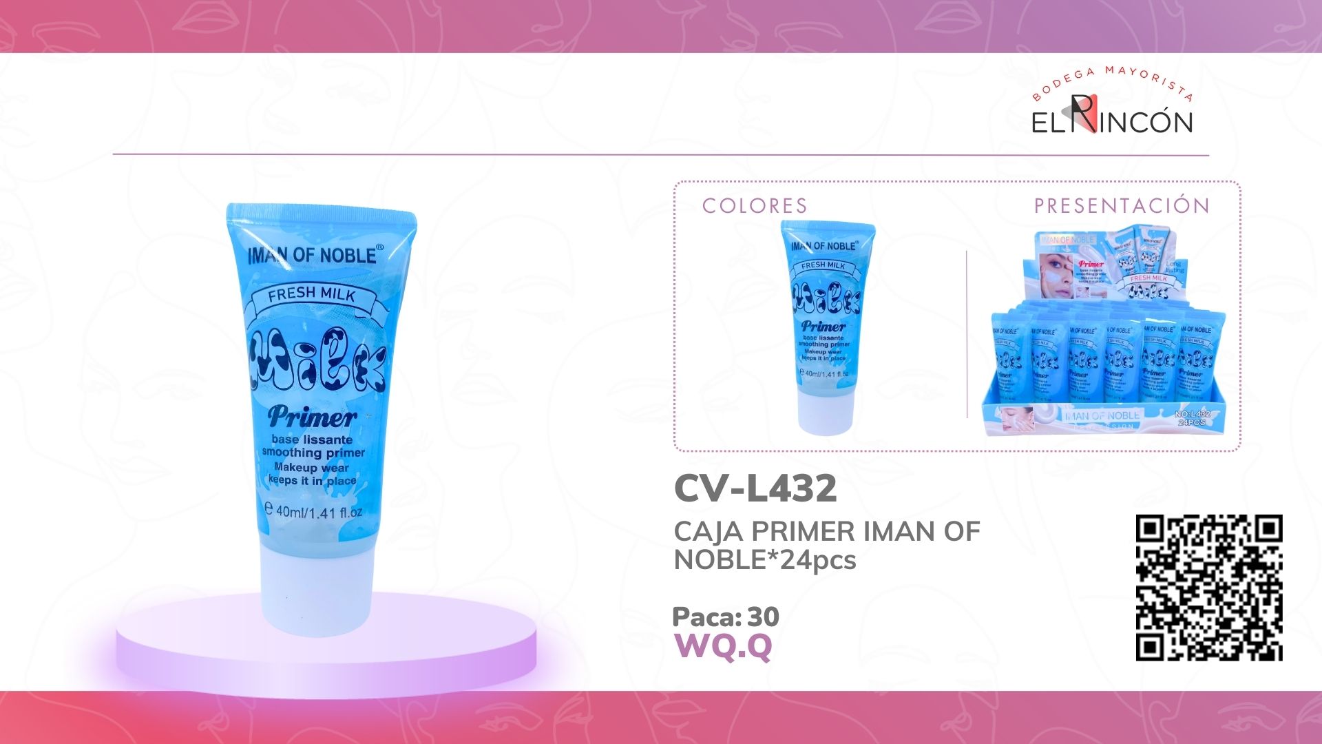 CAJA PRIMER IMAN OF NOBLE*24pcs L432