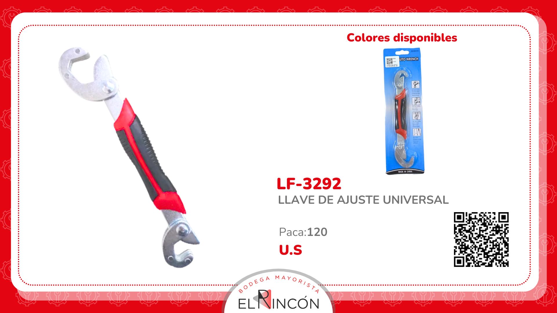 LLAVE DE AJUSTE UNIVERSAL BMR-3292