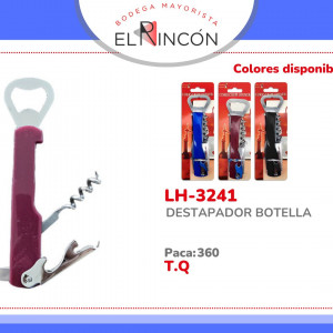 DESTAPADOR BOTELLA BMR-3241