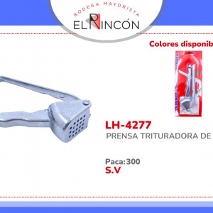 PRENSA TRITURADORA DE AJO BMR-4277