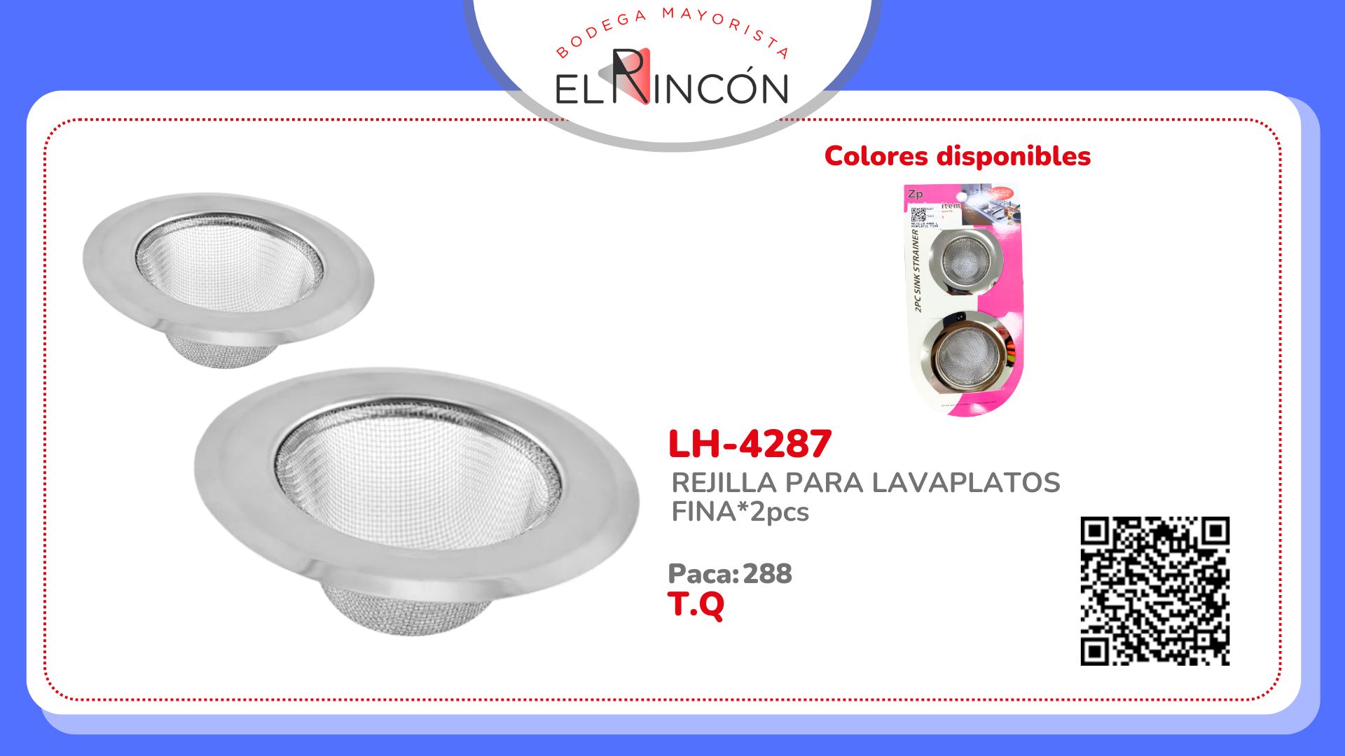 REJILLA PARA LAVAPLATOS FINA*2pcs BMR-4287