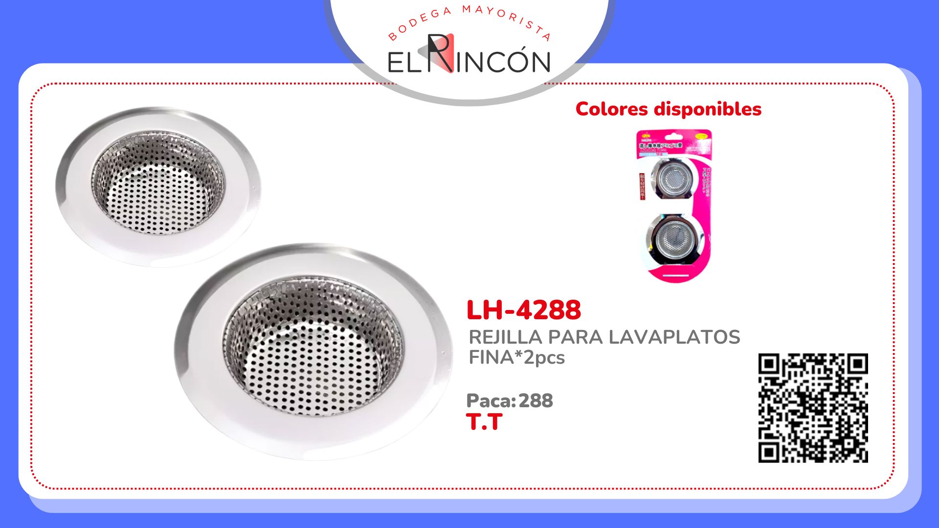 REJILLA PARA LAVAPLATOS FINA*2pcs BMR-4288