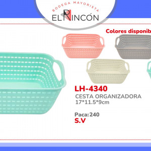 CESTA ORGANIZADORA 17*11.5*9cm BMR-4340