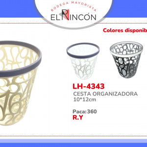 CESTA ORGANIZADORA 10*12cm BMR-4343