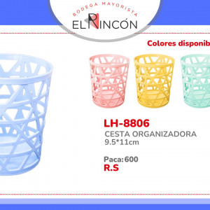 CESTA ORGANIZADORA 9.5*11cm 8806