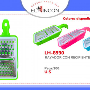 RAYADOR CON RECIPIENTE 8930