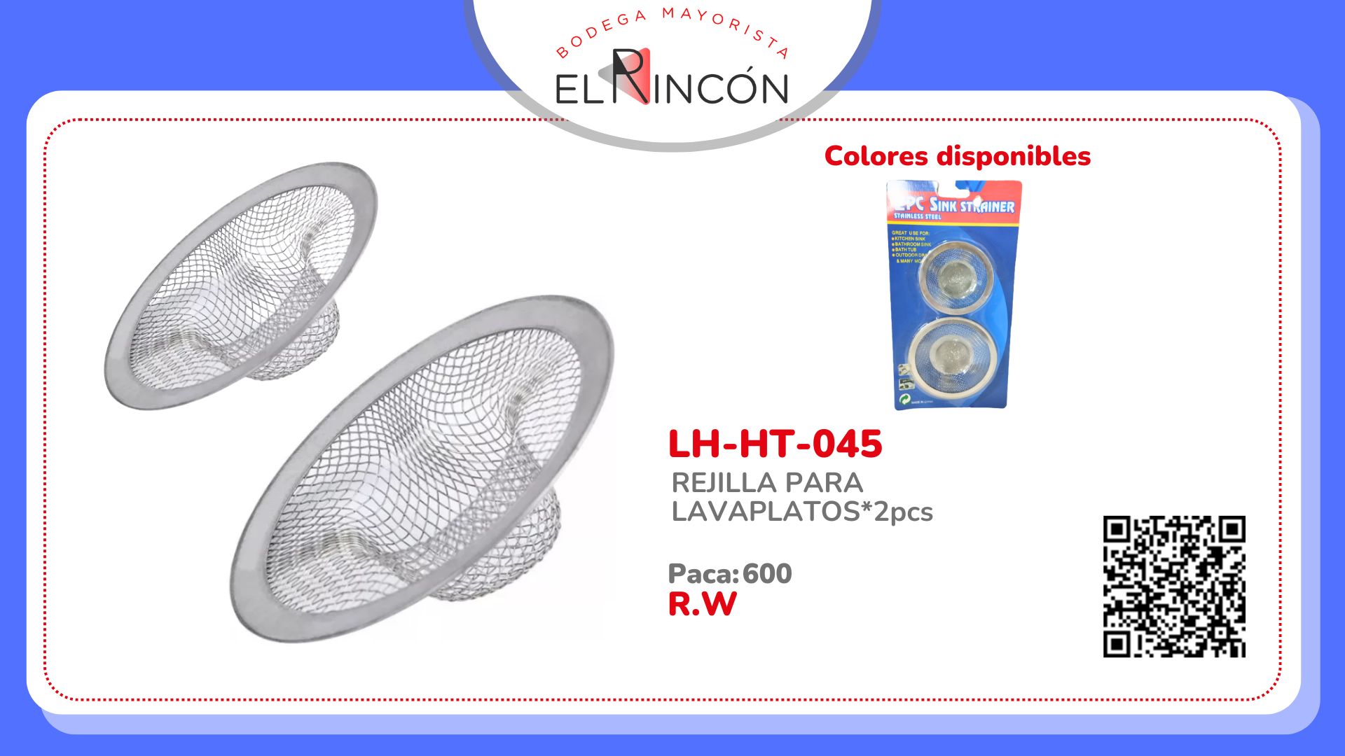 REJILLA PARA LAVAPLATOS*2pcs HT-045