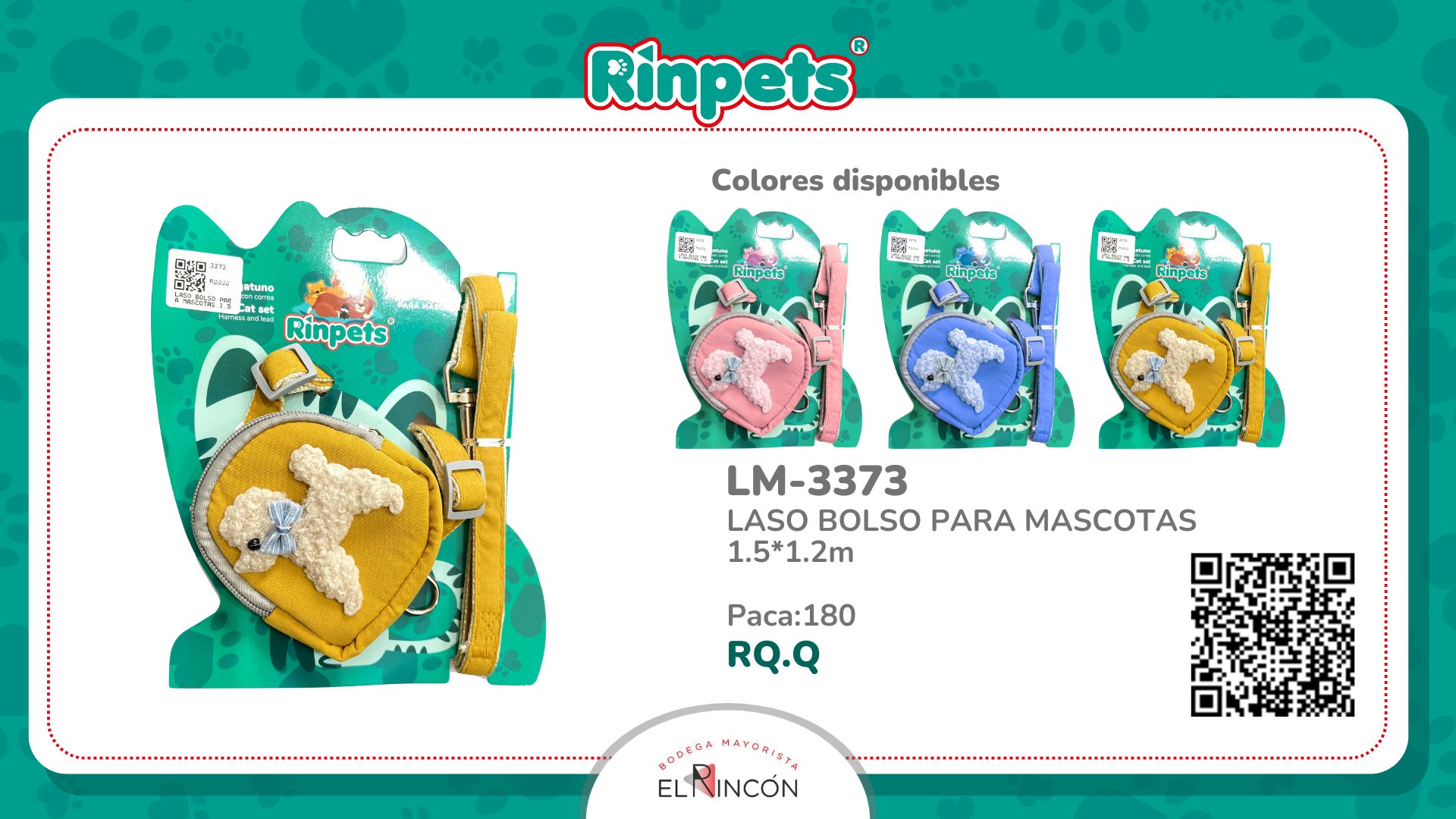 LASO BOLSO PARA MASCOTAS 1.5*1.2m BMR-3373