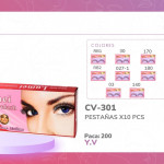 PESTAÑAS X10 PCS BMR-301