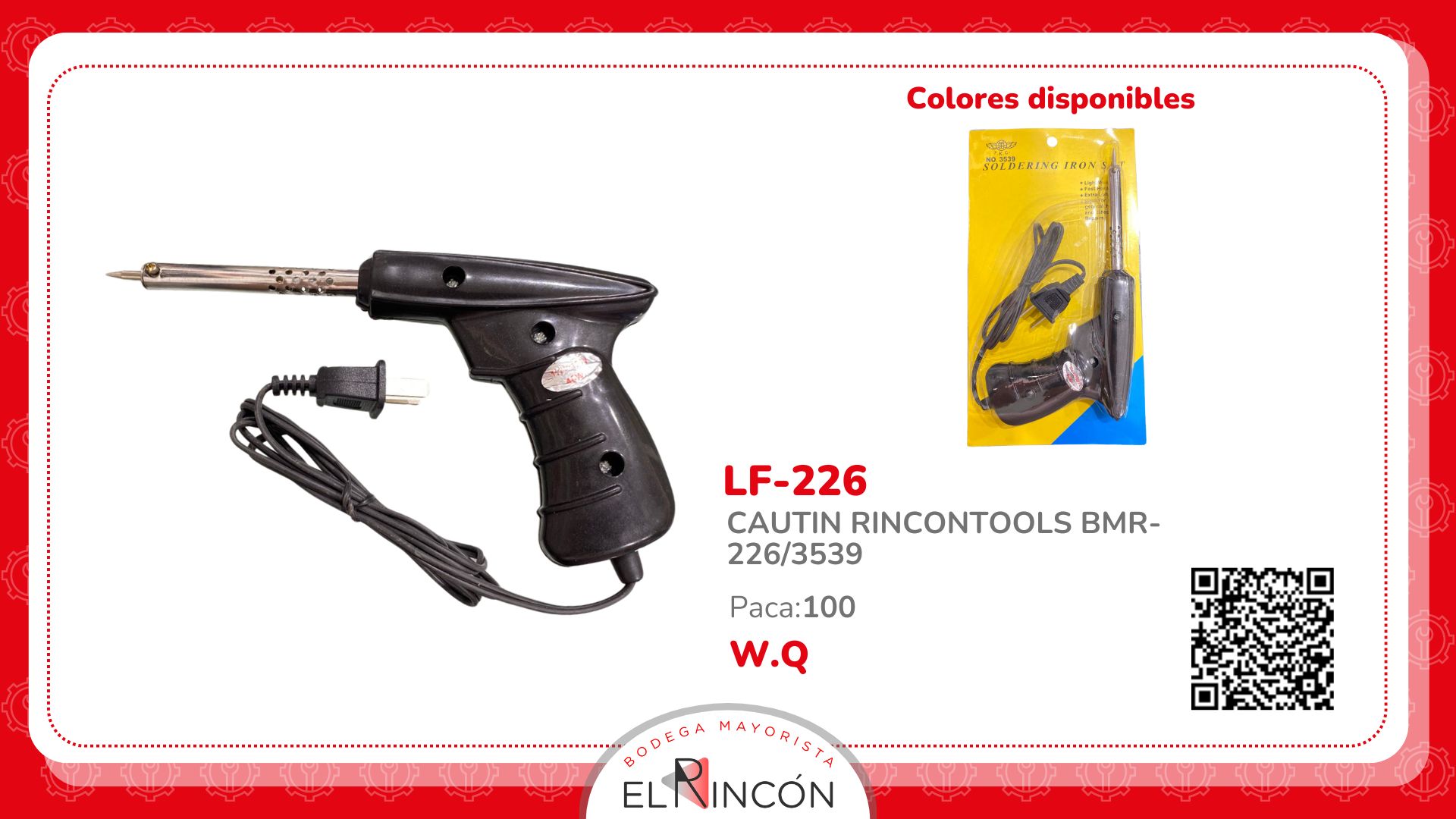 CAUTIN RINCONTOOLS BMR-226/3539