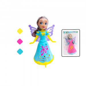 MUÑECA HADA CON RUEDAS COLORES 696-8