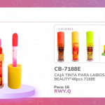 CAJA TINTA PARA LABIOS EVER BEAUTY*48pcs 7188E