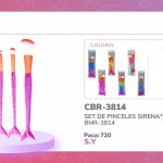 SET DE PINCELES SIRENA*4pcs BMR-3814