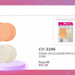 DZ POMO APLICADOR*4PCS BMR-3196