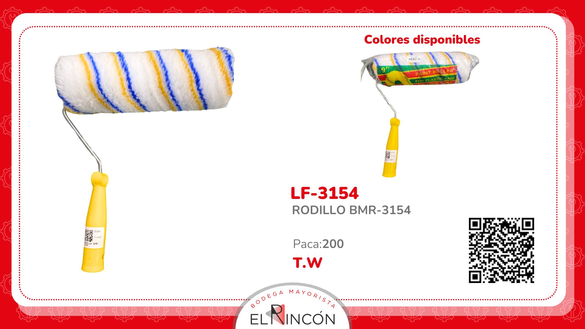 RODILLO BMR-3154