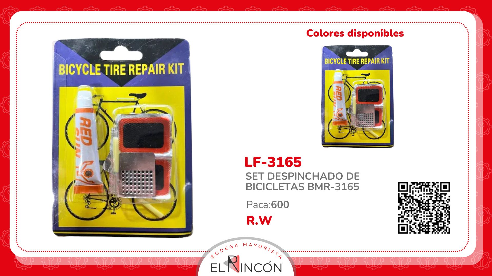 SET DESPINCHADO DE BICICLETAS BMR-3165
