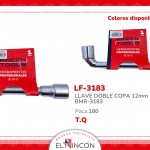 LLAVE DOBLE COPA 12mm BMR-3183