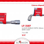 LLAVE DOBLE COPA 16mm BMR-3187