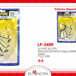 LLAVE ALLEN ENCARTONADA*10pcs BMR-3409