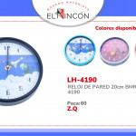 RELOJ DE PARED 20cm BMR-4190