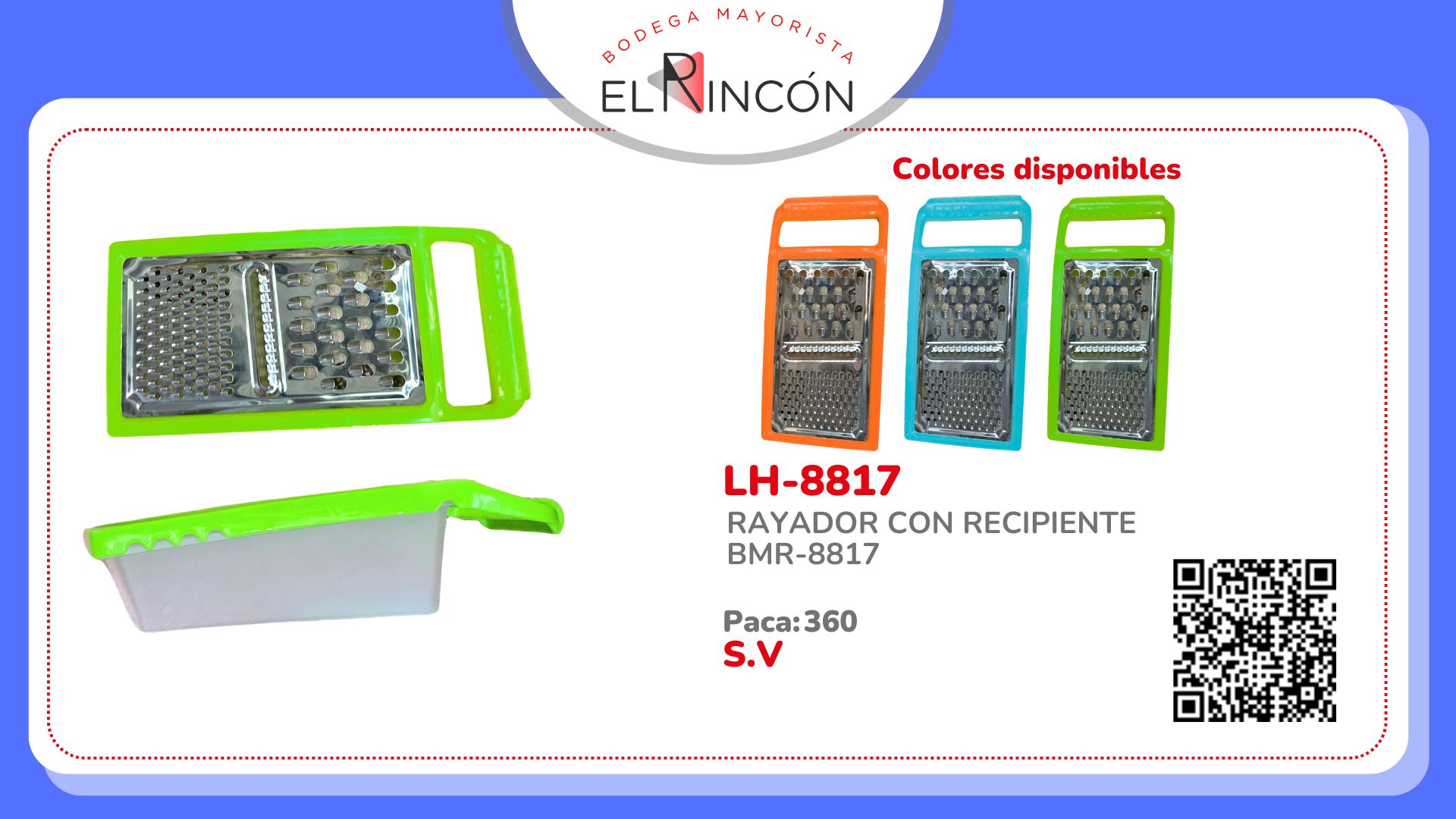 RAYADOR CON RECIPIENTE BMR-8817