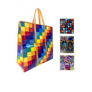BOLSA FIBRA GD REFORZADA 70*70*30CM COLORES DK-3095