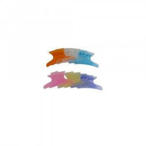 GANCHO PELUQUERO MD TRASLUCIDO DK-1828-4 (PQTX12)