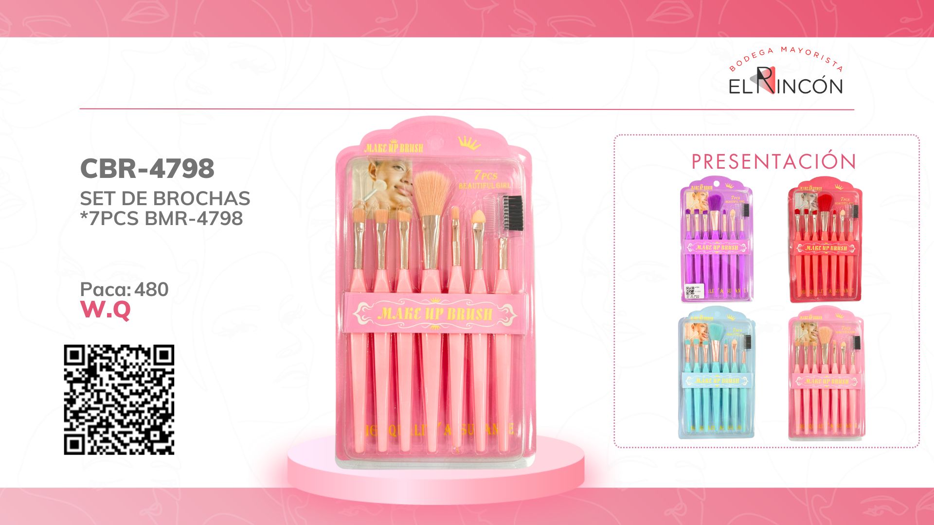 SET DE BROCHAS *7PCS BMR-4798