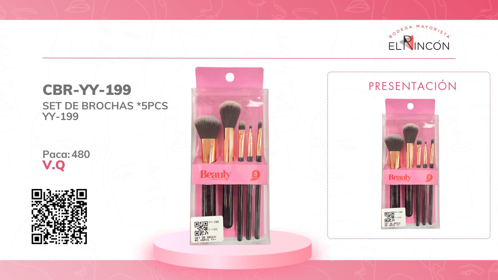 SET DE BROCHAS *5PCS YY-199