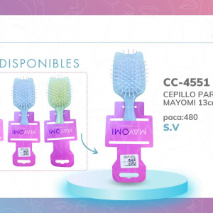CEPILLO PARA NIÑA MAYOMI BMR-4551