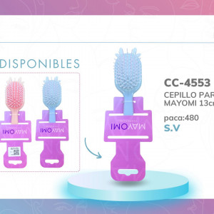 CEPILLO PARA NIÑA MAYOMI BMR-4553