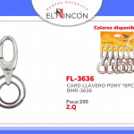 CARD LLAVERO PONY *6PCS BMR-3636