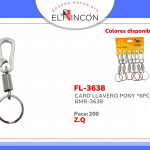 CARD LLAVERO PONY *6PCS BMR-3638