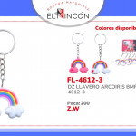 DZ LLAVERO ARCOIRIS BMR-4612-3
