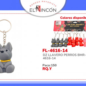 DZ LLAVERO PERROS BMR-4616-14