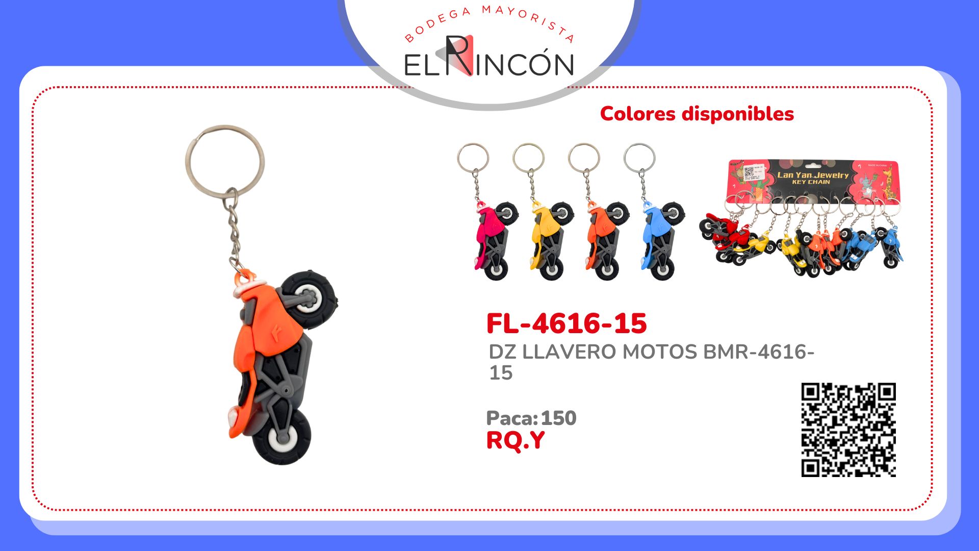 DZ LLAVERO MOTOS BMR-4616-15