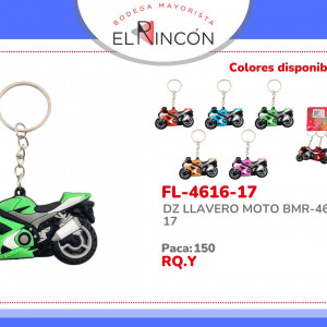 DZ LLAVERO MOTO BMR-4616-17