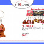 DZ LLAVERO CAPIBARA BMR-4616-8